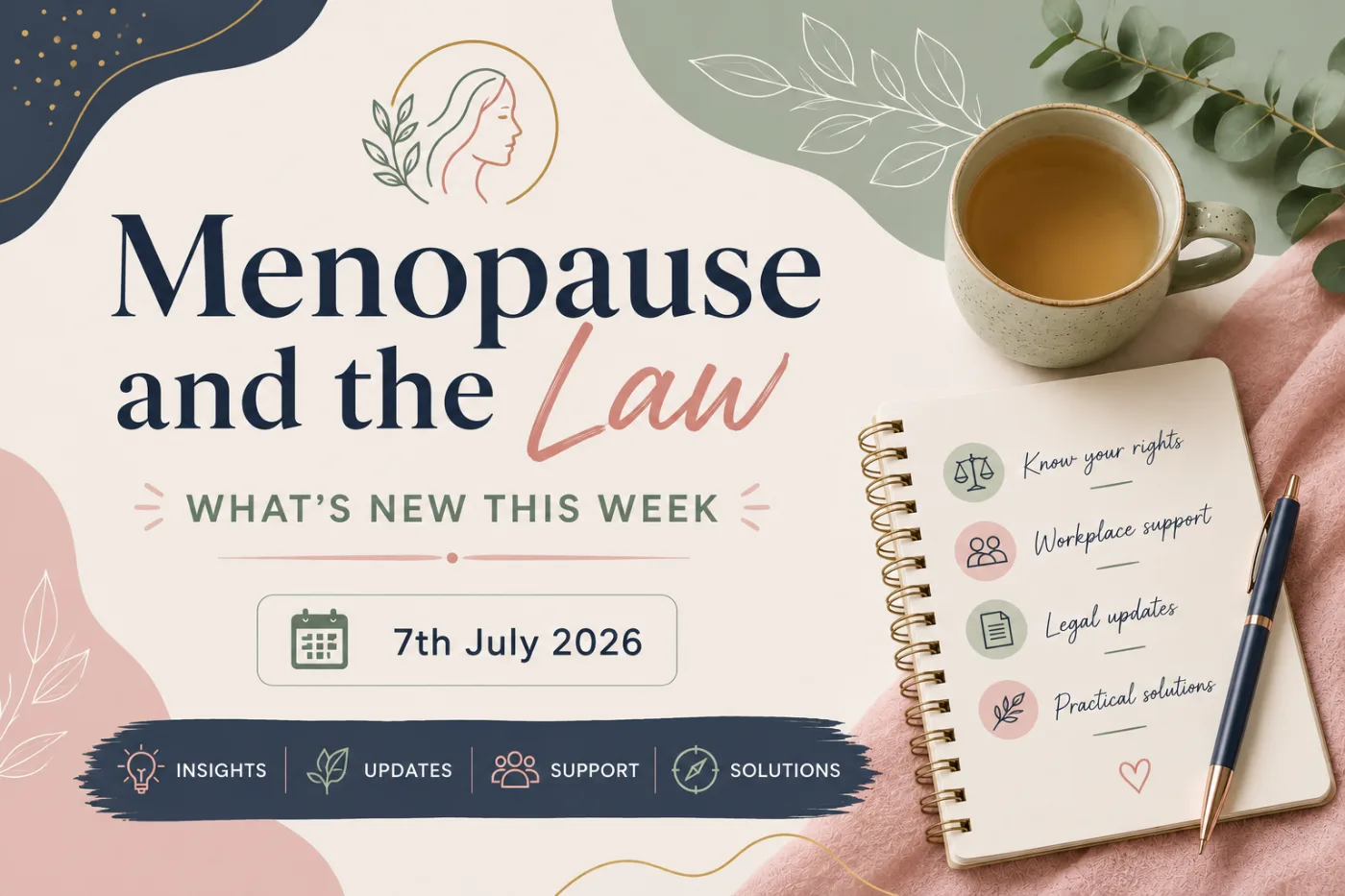 Menopause and The Law: 7th July 2026